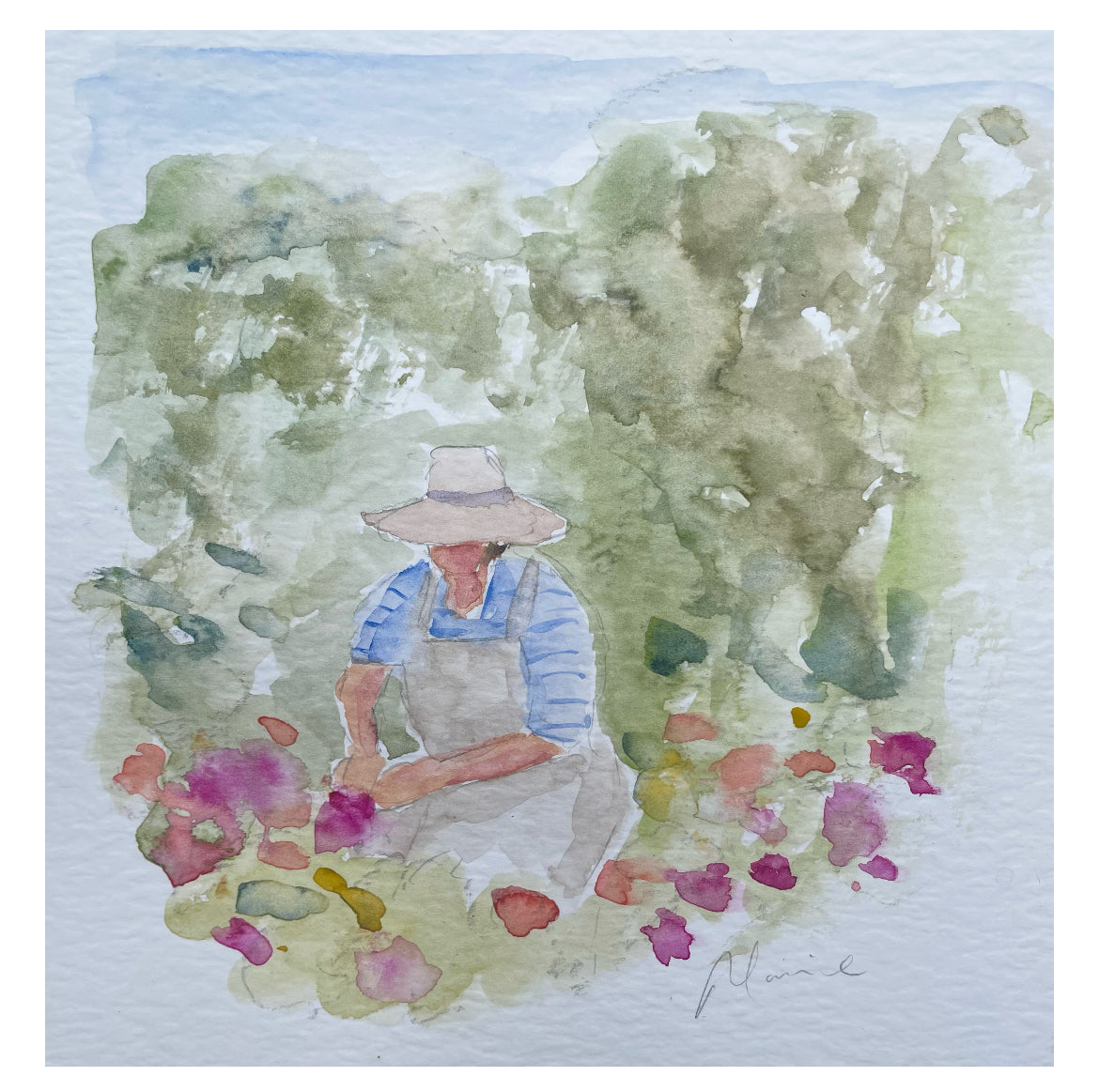 Mini watercolour study