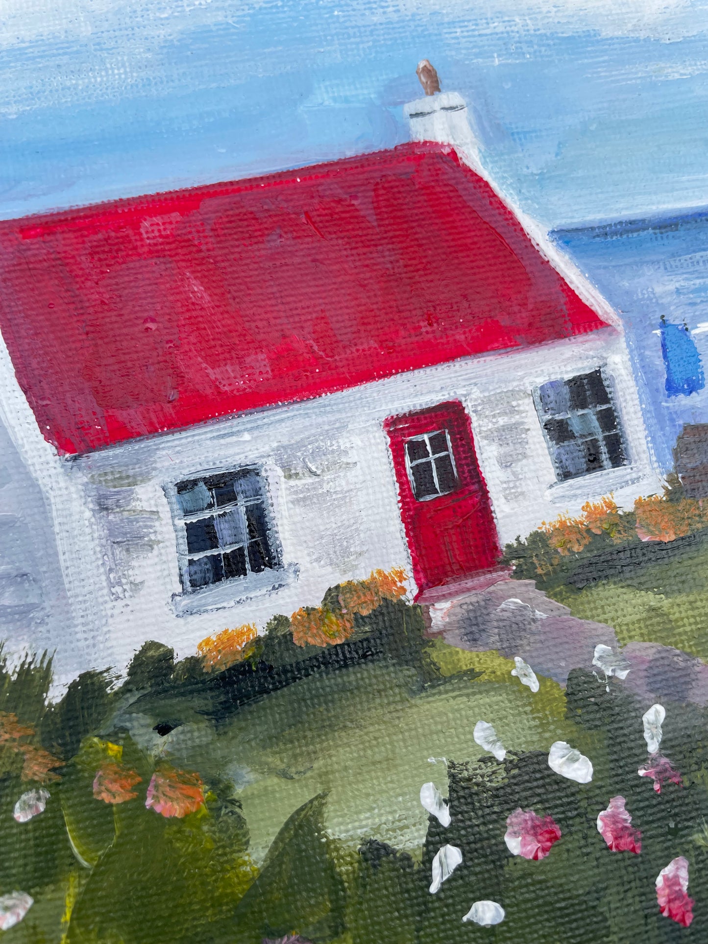 Original painting - highland cottage #2