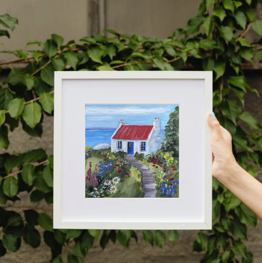 Original painting - highland cottage #3
