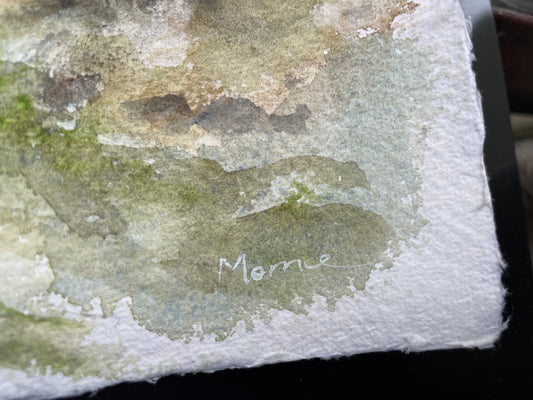 Mini watercolour study Isle of Barra