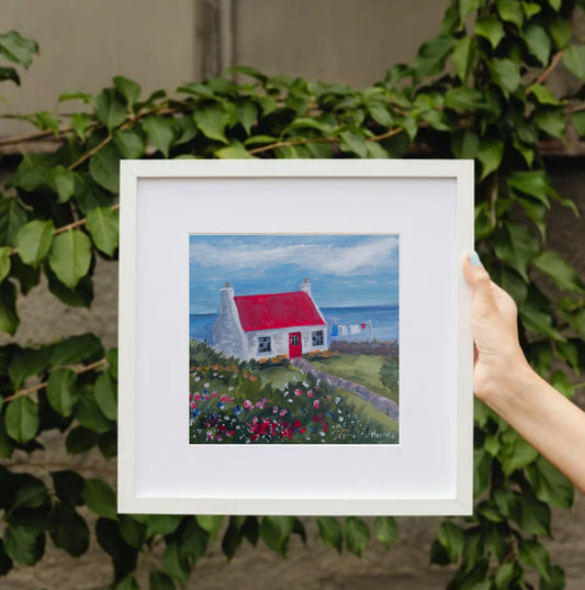 Original painting - highland cottage #2